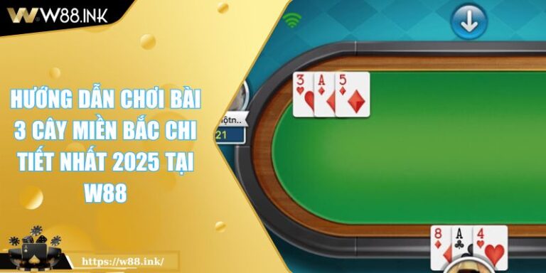 Hướng Dẫn Chơi Bài 3 Cây Miền Bắc Chi Tiết Nhất 2025 Tại W88 1 Hướng Dẫn Chơi Bài 3 Cây Miền Bắc Chi Tiết Nhất 2025 Tại W88